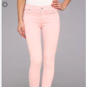 Size 25 light pink 7 for all mankind jeans